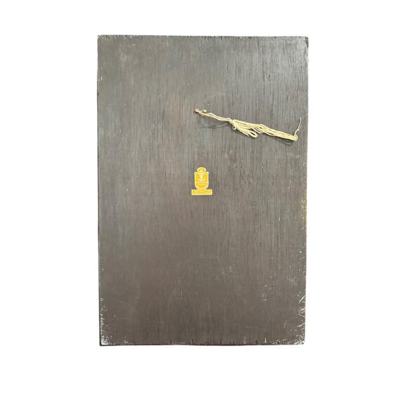 Vintage Handmade Curiosidades Tipicas Columbianas Dancers Inlaid Wood - Picture 3 of 3